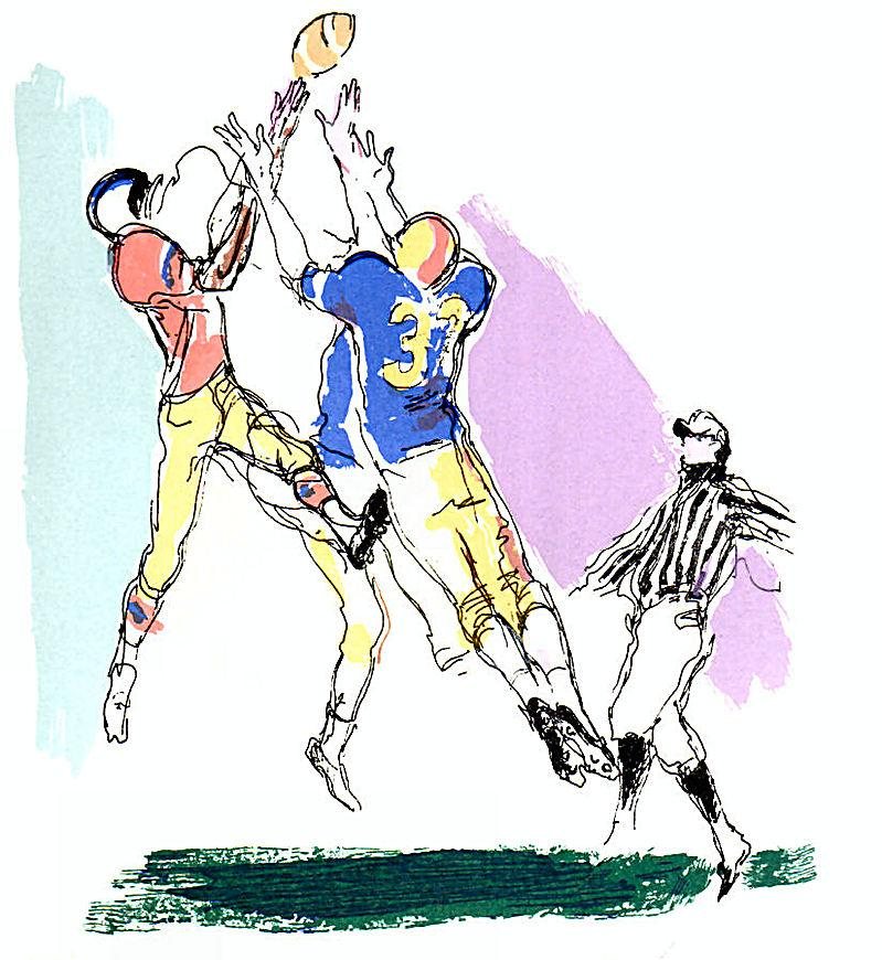 Leroy Neiman The Aerialist